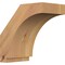 Ekena Millwork 3 1/2"W x 6"D x 6"H Imperial Smooth Knee Brace, Western Red Cedar BRC04X06X06IMP00SWR - alternate 1